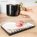 Ensemble Tasse et Assiette Piano - Vue 3