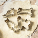 Emporte-pi&egrave;ce pour Biscuit Chat 4 Pi&egrave;ces