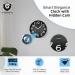 Horloge murale cam&eacute;ra WiFi Full HD 1080P avec d&eacute;tection de mouvement - Vue 5