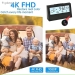 R&eacute;veil cam&eacute;ra espion WiFi 4K avec d&eacute;tection de mouvement - Vue 4